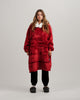 ONY Furlined Hoodie Blanket - Red